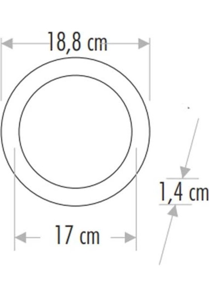 15W Slim LED Panel (Günışığı) Cat CT-5148G modelleri