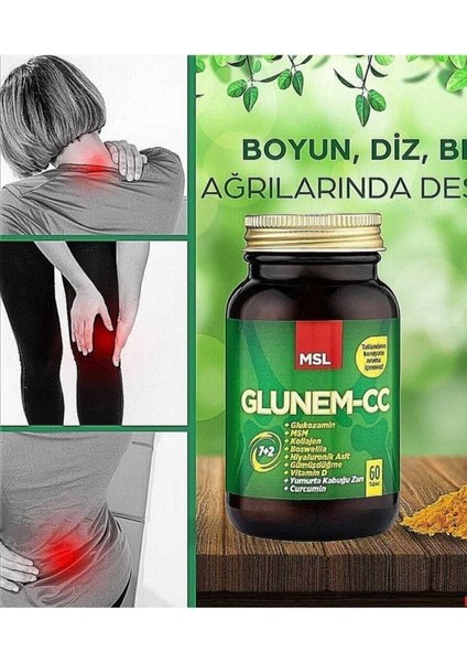 Glunem-Cc 60 Glikozamin/Glucosamine Multivitamin T