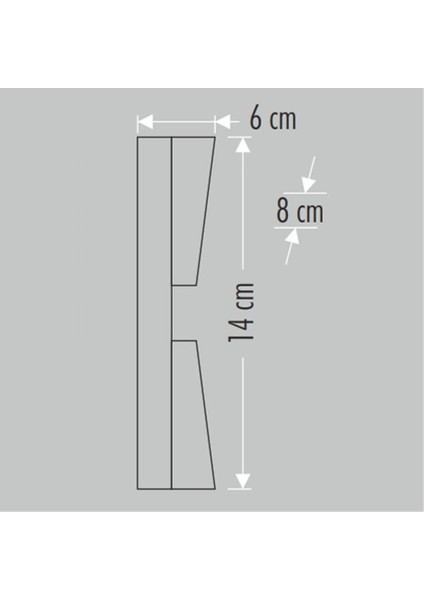 7W Rodos LED Aplik (Dış Mekan) Duvar Montajlı Cat CT-7065 modelleri
