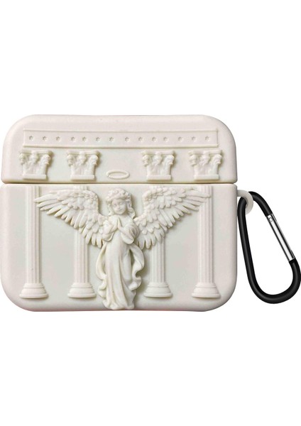 Pro 2.Nesil Cartoon Figürlü Silikon Kılıf Bej