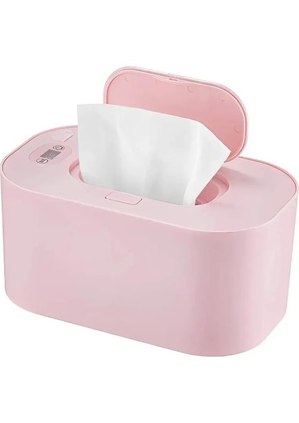 Pembe-Bebek Mendil Isıtıcı Isıtıcı Islak Havlu Dispenseri Peçete Termostatik Isıtıcı Ev/araba Kullanımı Mini Wipe Isıtıcı Kılıf Dezenfektan Mendilleri (Yurt Dışından)