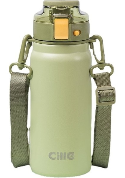 Orz 600 Ml. Paslanmaz Çelik Termos - Yeşil (Yurt Dışından)