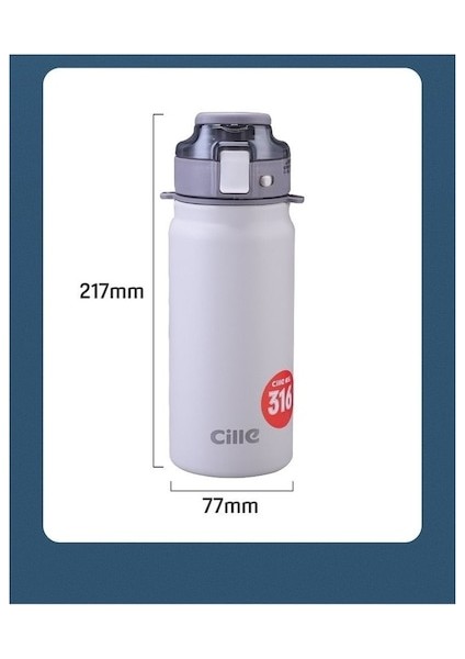 Orz 600 Ml. Paslanmaz Çelik Termos - Yeşil (Yurt Dışından)