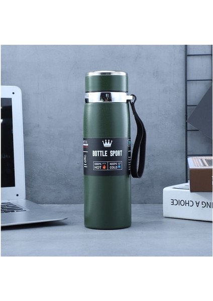 Orz Dış Mekan Taşınabilir Halat Kettle, 600 Ml. Klasik Kahve Yeşil (Yurt Dışından)