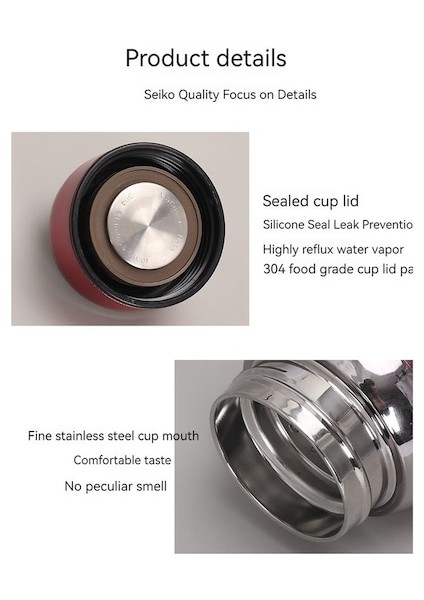 Hyt- 1000ML Dış Mekan Paslanmaz Çelik Termos - Mor (Yurt Dışından)