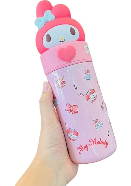 Orz Yeni Düz Içecek Paslanmaz Çelik Termos Bardak Pembe (Yurt Dışından)