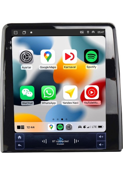Renault Clio 5 Joy 9.7 Inç Tesla 4gb Ram 64 GB Hafızalı Carplay Androidauto Oem Multimedya Navigasyon