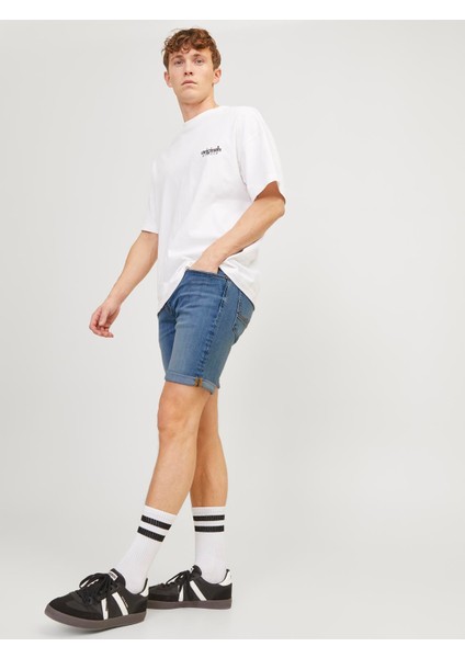 Erkek Rick Fox 037 Denim Şort