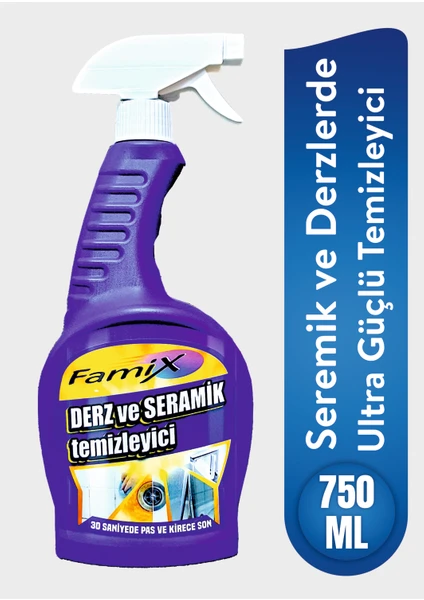 Derz ve Seramik Temizleyici Sprey 750 ml