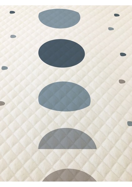 Geometrik Desenli Bebek ve Çocuk Baskılı Tek Kişilik Pike Takımı 160X230 Beyaz fiyatları