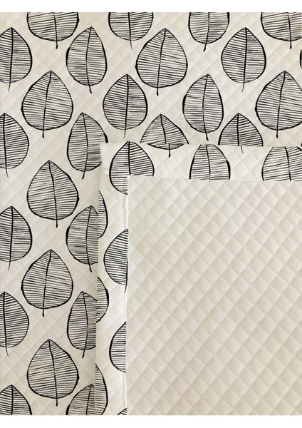 Yaprak Desenli Bebek ve Çocuk Baskılı Tek Kişilik Pike Takımı 160X230 Beyaz modelleri