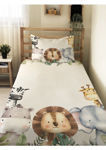 Aslan Desenli, Baskılı Tek Kişilik ve Çocuk Pike Takımı