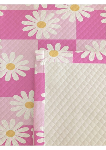 Prenses Kız Desenli Bebek ve Çocuk Baskılı Tek Kişilik Pike Takımı 160X231