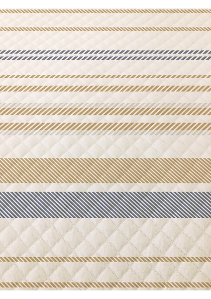 Modern Desenli Baskılı Çift Kişilik Pike Takımı 200X230 cm Renkli fiyatları