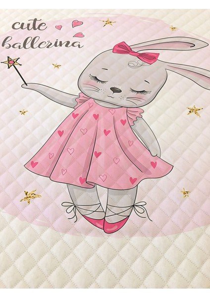 Tavşan Desenli Tek Kişilik Pike Takımı 160X230 Beyaz fiyatları