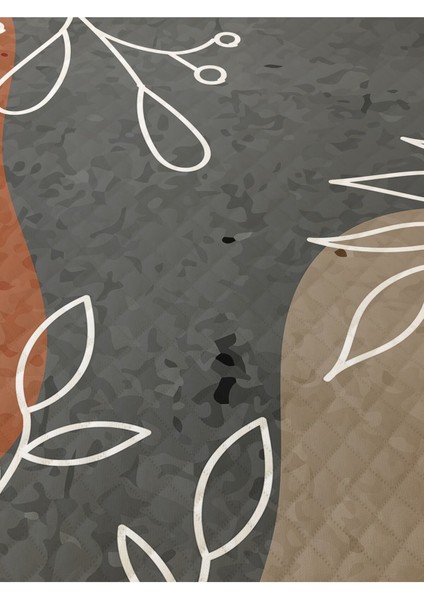 Modern Desenli Baskılı Tek Kişilik Pike Takımı 160X230 cm Gri fiyatları