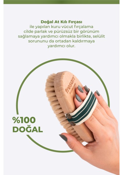 %100 Doğal At Kılı Fırçası