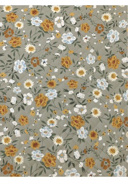 Çiçek Desenli Bebek ve Çocuk Baskılı Tek Kişilik Pike Takımı 160X230 Yeşil modelleri