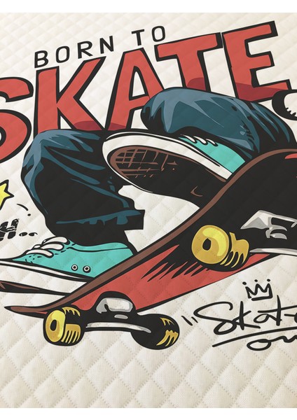 Kaykay Desenli, Baskılı Tek Kişilik ve Çocuk Pike Takımı fiyatları