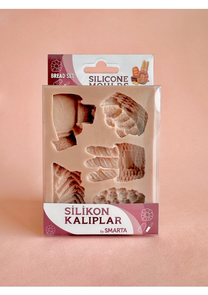 Silikon Kalıp - Ekmekler Seti