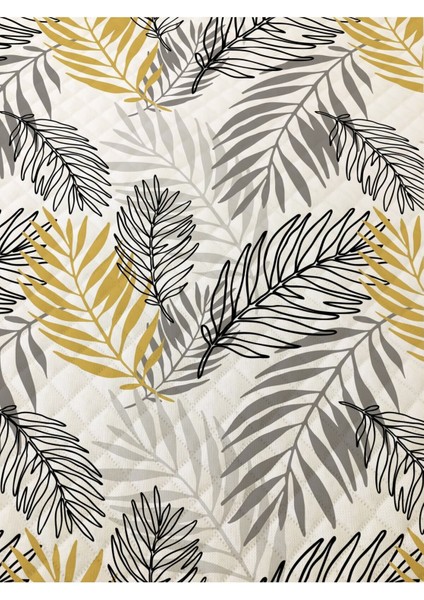 Yaprak Desenli Bebek ve Çocuk Baskılı Tek Kişilik Pike Takımı 160X230 Beyaz fiyatları