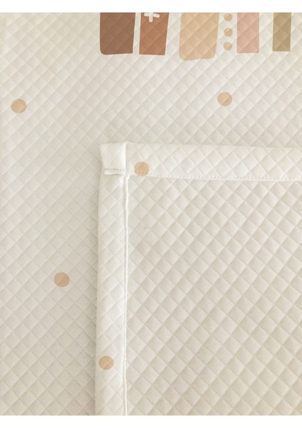 Gökkuşağı Desenli Bebek ve Çocuk Baskılı Tek Kişilik Pike Takımı 160X230 Beyaz modelleri