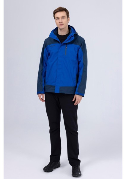 3in1 Erkek Mont Hardal Lapıs Blue / Navy Elbruz