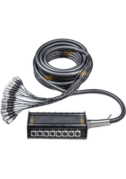 Stage-16C-10M 16 Kanal 10 Metre Multicore Kablolu Hazır Stage Box