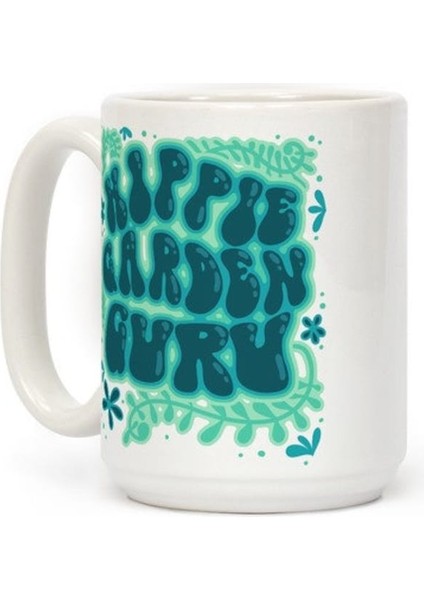 Hippie Garden Guru Kahve Kupa Ingilizce Kupa