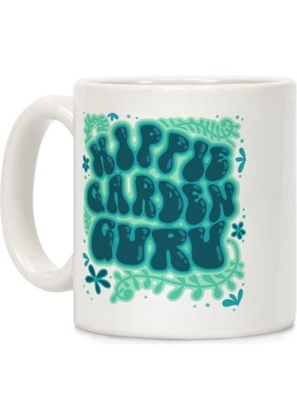 Hippie Garden Guru Kahve Kupa Ingilizce Kupa