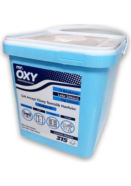 Mr. Oxy Çok Amaçlı Yüzey Temizlik Havlusu Kullan At Kova 315 Adet