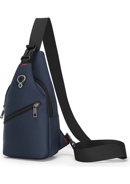 Göğüs Çantası Erkek Çantası Omuz Crossbody Çanta Moda Omuz Çantası Erkek Çok Fonksiyonlu Su Geçirmez Oxford Kumaş Erkek Çantası Sınır Ötesi (Yurt Dışından)