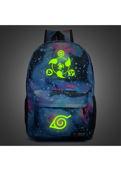 Naruto Okul Çantası Sırt Çantası Ilkokul ve Ortaokul Öğrencileri Anime Oyunu Periferik Erkek ve Kadın Baskılar Naruto Akatsuki Organizasyonu (Yurt Dışından)