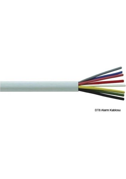 Dt8 Diafon Bakır Kablo 100 Mt.