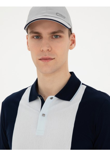 Erkek Lacivert Slim Fit Tişört 50284314-VR033 fiyatları
