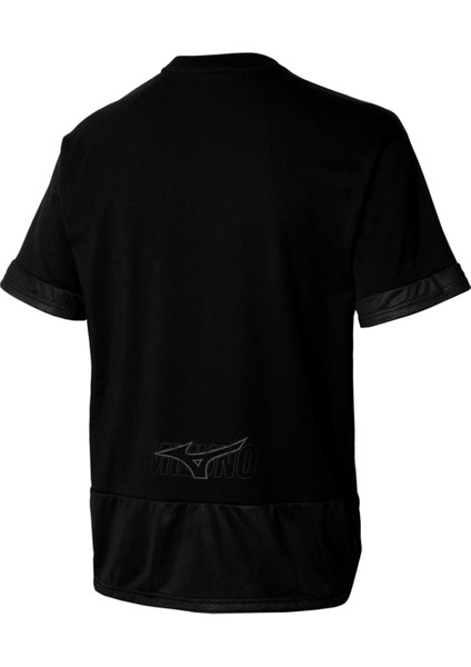 Athletics Mesh Erkek Tişört Siyah