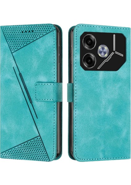 Tecno Pova 6 Kart Ekleme Için Kılıf Darbeye Kapak Kapak Tam Pu Yan (Yurt Dışından)