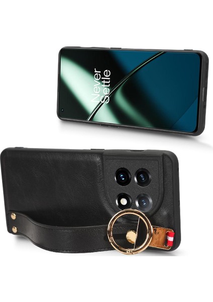 Oneplus 11R 5g Uyumluluk Premium Pu Deri Bilek Kayışı Için Kılıf (Yurt Dışından)