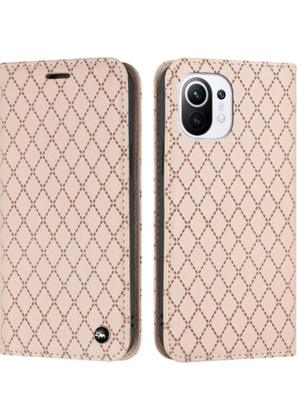 Xiaomi 11 Lite Kart Yuvaları Için Kılıf Tutucu Flip Iş Manyetik Kabuk (Yurt Dışından)