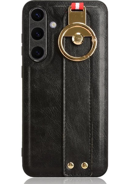 Samsung Galaxy S24 Artı Bilek Kayışı Premium Pu Deri Kılıf (Yurt Dışından)