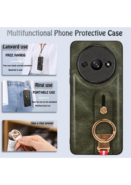 Xiaomi Redmi A3 Premium Pu Deri Kolaylık Bilek Kayışı (Yurt Dışından) modelleri