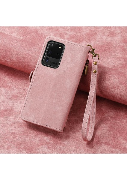 Samsung Galaxy S20 Ultra Darbeye Deri Kılıf Için Flip Case Basit (Yurt Dışından) fırsatları