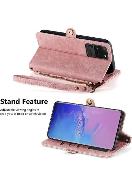 Samsung Galaxy S20 Ultra Darbeye Deri Kılıf Için Flip Case Basit (Yurt Dışından) indirimleri