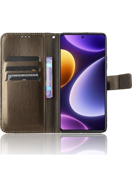 Xiaomi Poco F5 5g Kickstand Kapak Manyetik Cüzdan Kart Tutucu (Yurt Dışından) modelleri