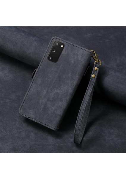 Samsung Galaxy S20 Için Flip Case Artı Kapak Çevirin Deri Kılıf Darbeye (Yurt Dışından)