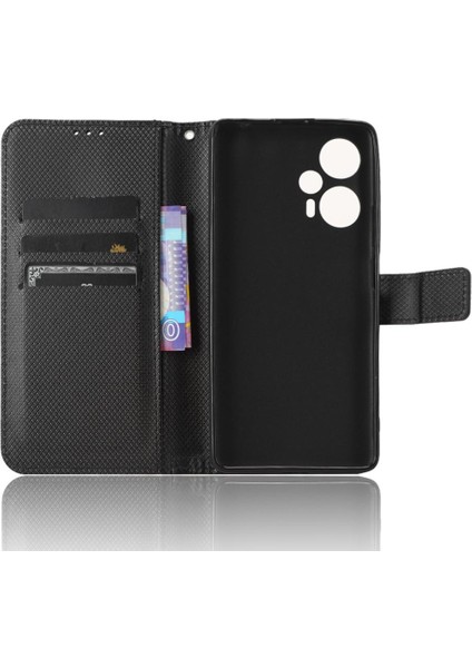 Xiaomi Poco F5 5g Kickstand Kapak Manyetik Cüzdan Kart Tutucu (Yurt Dışından) fırsatları
