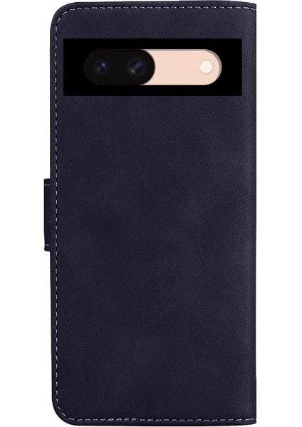 Google Piksel 8A Için Flip Case Standı Tutucu Premium Pu Deri Kart Yuvası (Yurt Dışından)
