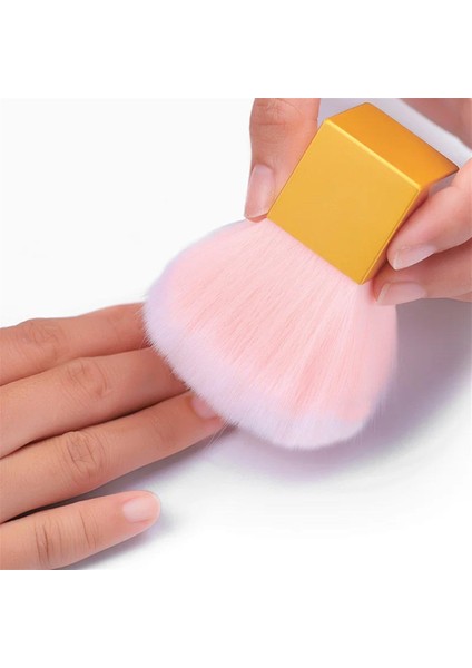 Yumuşak Tırnak Toz Temizleme Fırcası(Pink)