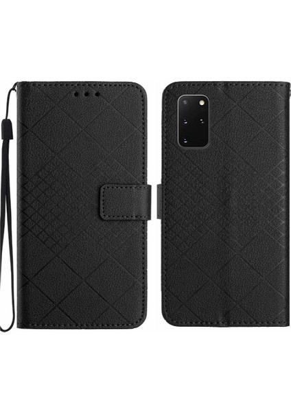 Samsung Galaxy S20 Artı El Kayışı Cüzdan Pu Deri ile Flip Case (Yurt Dışından)