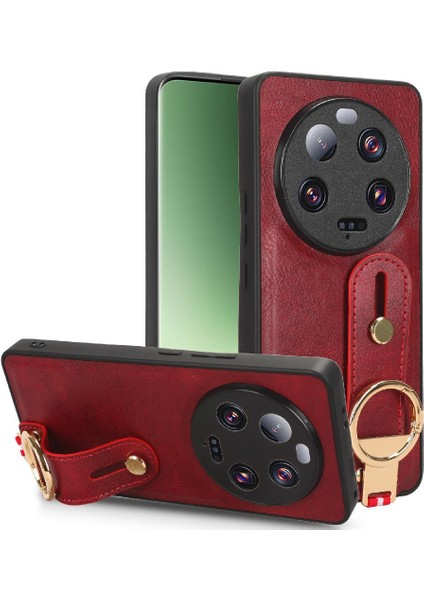Xiaomi 13 Ultra Kolaylık Premium Pu Deri Uyumluluk Için Kılıf (Yurt Dışından)